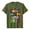 8Army Green43, variant on Girl's T-Shirts Short Sleeve Graphic Tees With Letter Prints Casual Graduation T Shirts For Children Youth Home Lounging Stylish Tops