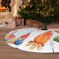 thumbnail image 6 of Rateoe Gnome Camping Print Christmas Tree Skirt 30" for Xmas Holiday New Year Party Circle Tree Mat Ornaments Decoration, 6 of 7