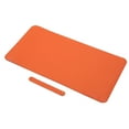 thumbnail image 3 of Alfombrilla de mesa multifuncional de corcho suave, impermeable, a prueba de aceite, de poliuretano, para escritorio (naranja), 3 of 14