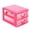 Red, variant on HCBY Plastic Drawer Organizer, Mini Transparent Desktop Storage Cabinet, Small Sundries Case For Jewelry Office Cosmetics Home