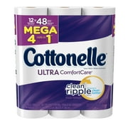Cottonelle Ultra Comfort Care Toilet Paper, 12 Mega Rolls