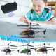 thumbnail image 1 of Fiudx Ofertas Relámpago Helicóptero Resistente A Caídas Con Control Remoto De 2,4G, Modelo De Avión Con Control Remoto De 2,5 Canales, Juguetes Para Niños Con Borde De Avión, 1 of 5