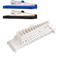 thumbnail image 3 of Wrench Screwdriver Organizer Rail Rack Storage Holder Wall Mount Hardware Tool Black, 3 of 7