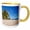 Yellow/White, variant on 3drose, Ala Moana Beach Park, Waikiki, Honolulu, Hawaii - Us12 Dpb2384 - Douglas Peebles, 11oz Two-tone Yellow Mug