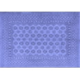 thumbnail image 1 of Ahgly Company Machine Washable Indoor Rectangle Persian Blue Traditional Area Rugs, 6' x 9', 1 of 4