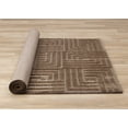 thumbnail image 6 of Rug Branch Modern Geometric, Tonal/Solid Brown Indoor Area Rug - 8' x 11', 6 of 8