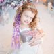 thumbnail image 4 of 2pcs Easy-To-Wear Hair Tie Bubble Ponytail Extension Wig For Kids Colored Braided Ponytail Extension Wig For Child Hair Enhancement, 4 of 4