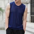 thumbnail image 1 of Mens Muscle Tank Tops Sleeveless T-shirt Gym Running Jogging Sports Singlets, 1 of 2