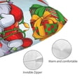 thumbnail image 3 of Balery Funny Christmas Gnome Funda de Cojín Estampada, Regalos para Mujeres, Regalos de Amor para Ella, Regalos para Novia o Esposa, Funda de Almohada-16"x24", 3 of 6