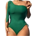 thumbnail image 1 of Traje de baño de mujer Traje de baño de bikini sexy Traje de baño de mujer Traje de baño Color sólido Fridja nalpqowj56708, 1 of 8