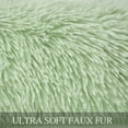 thumbnail image 3 of Sennaux Rectangle Plush Pet Bed Calming Bed for Dogs Cats Kennel Cuddler Crate Cushion Mat Washable, 3 of 6