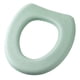 thumbnail image 1 of Etiqueta engomada de la almohadilla de la cubierta del asiento del inodoro, almohadilla suave del cojín del asiento del inodoro Universal con diseño autoadhesivo para el baño, 1 of 6