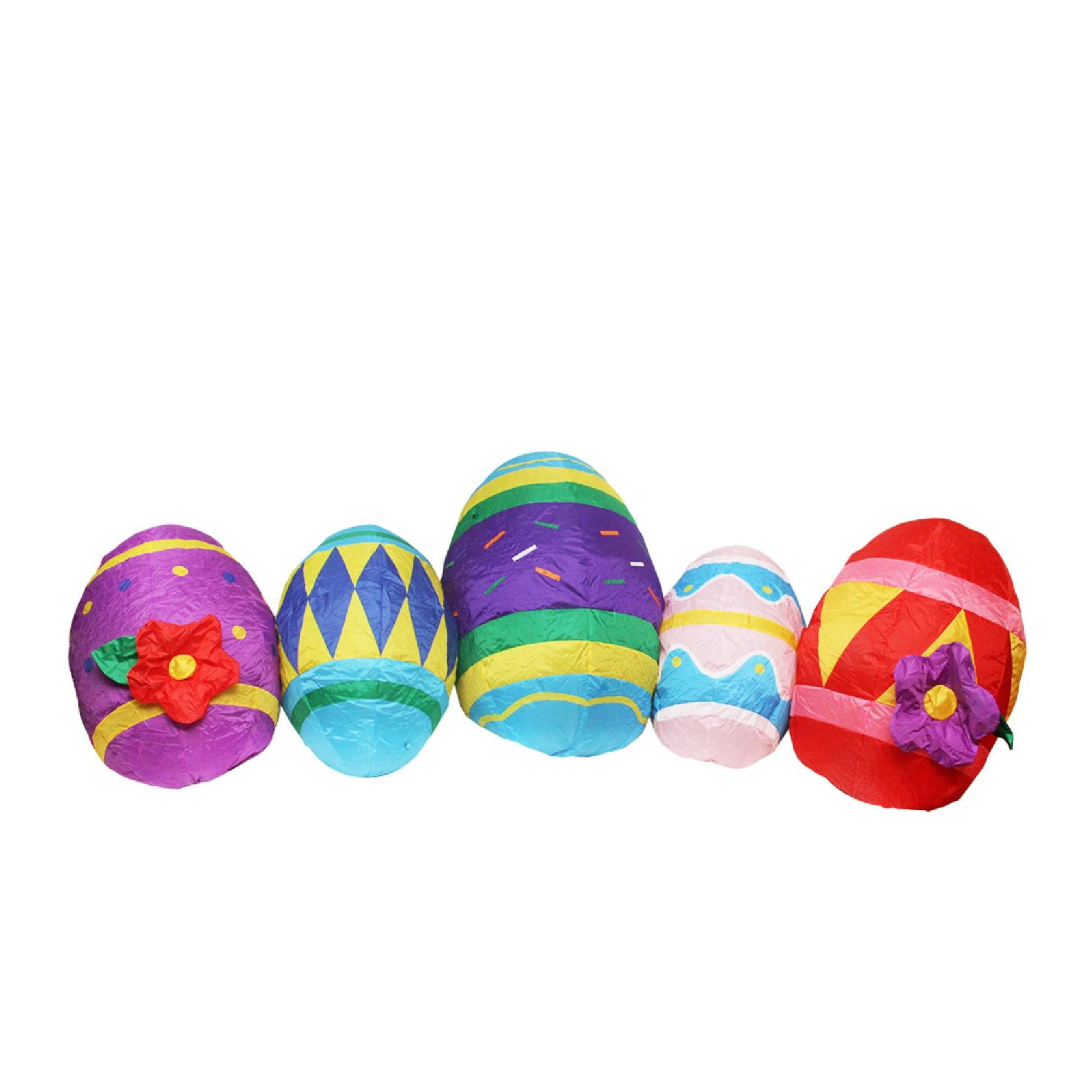 Northlight Easter 10' Inflatable Prelit Eggs Outdoor ...