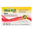 thumbnail image 1 of Suplemento Hema-Plex Iron de NaturesPlus, 30 comprimidos, paquete de 6, 1 of 5