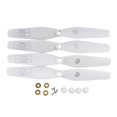thumbnail image 2 of segolike 4 Pieces Lightweight Quick Release Plastic Foldable Propeller for SJRC S20W S30W White, 2 of 9