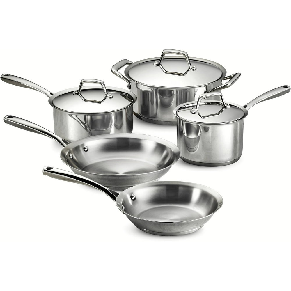 Tramontina Gourmet Prima 8 Piece Stainless Steel Cookware ...