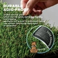 thumbnail image 2 of Dog Grass Pad with Tray Extra Large 45”×34” Dog Litter Box Toilet with 2×Artificial Grass for Dogs with Hemmed Edge, Pee Pads for Dogs, Realistic, Less Stink, Potty for Balcony, 2 of 9