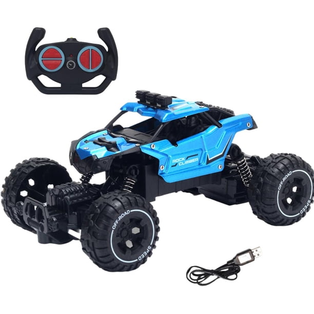 Coche RC Rock Crawler Zulema 2.4G Aleación Alta Velocidad Azul