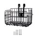 thumbnail image 3 of Cesta delantera plegable para bicicleta, cesta para alforja de bicicleta, cesta para equipaje desmontable para bicicleta negro, 3 of 9