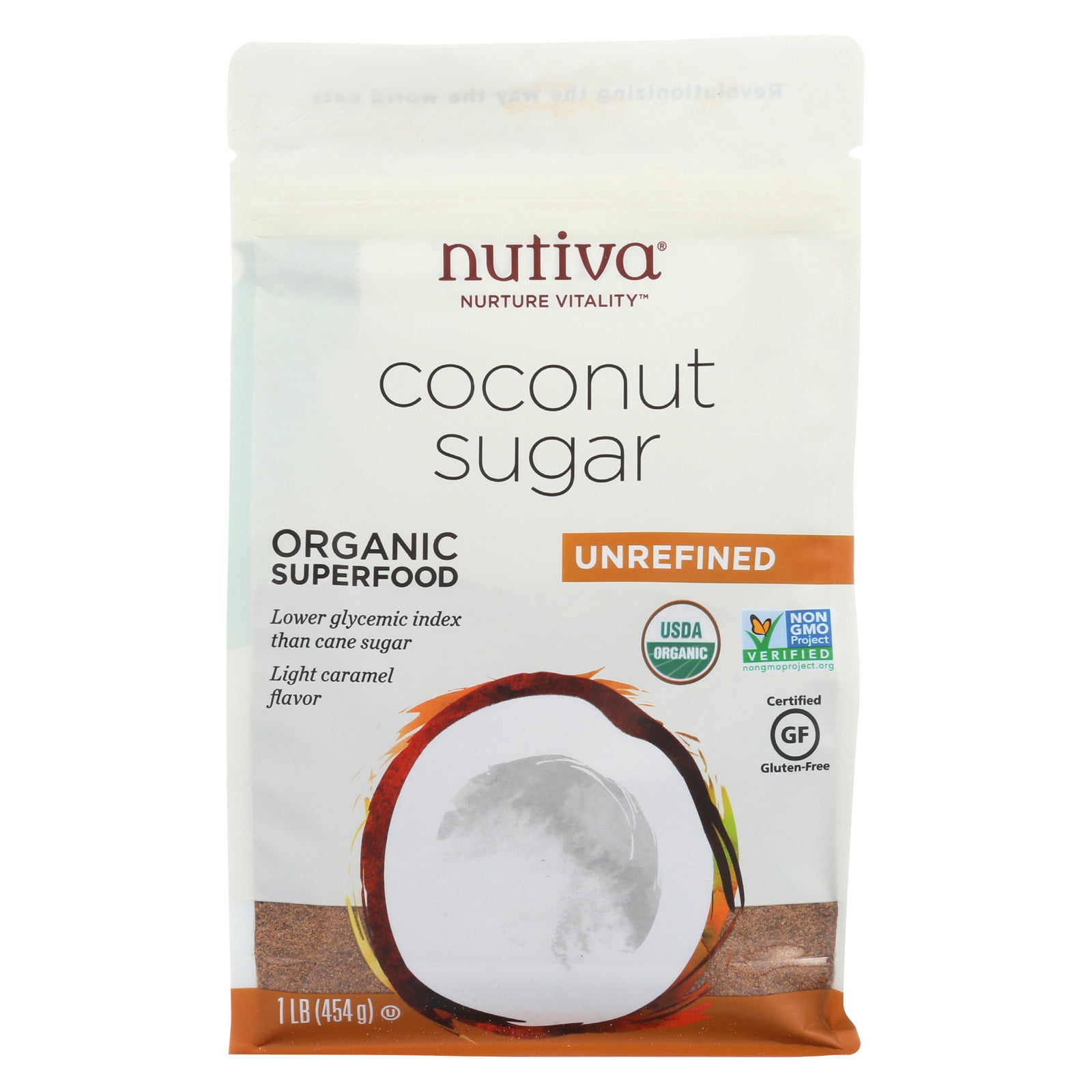 Nutiva Coconut Sugar, 16 oz