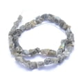 thumbnail image 2 of Raw Rough Natural Labradorite Beads Strands Nuggets 6~12x6~10x5~8mm Hole: 0.7mm about 48pcs/strand 15.75 inch(40cm), 2 of 3
