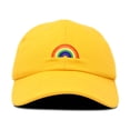 thumbnail image 4 of DALIX Rainbow Baseball Cap Womens Hats Cute Hat Soft Cotton Caps in Gold, 4 of 7