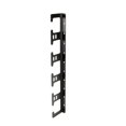 thumbnail image 1 of Gestor de cables, caja negra, modular, vertical, 19,25 cm, para Elite8482, 1 of 1