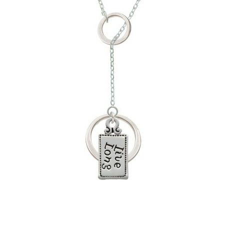 Long Lariat - Live Long Double Karma Lariat Necklace