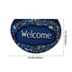 thumbnail image 3 of Uuiauoio Half Circle Bath Mat Non-Slip, Bathroom Rugs, Rubber Backing Absorbent Quick Dry Machine Washable Carpet for Bathroom Floor, Bedroom Home Decor 16" x 24", 3 of 6