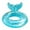 Sky Blue, variant on Inflatable Pool Float Tail Shaped Pool Swimming Float Tube Ring Floatie Water Swimming Pool Toys For Kids Adults Water Activities