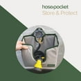 thumbnail image 2 of Expandable Garden Hose Holder by Hose Pocket – Size SMALL for 25ft. Hose, 2 of 5