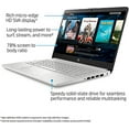 thumbnail image 3 of HP LAPTOP 14" HD AMD RYZEN 3 3250U 8GB 128GB SSD 14-FQ0032MS - Natural silver, 3 of 4