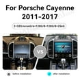 thumbnail image 3 of 14.4 inch Carplay Screen/Radio/Multimedia Player for Porsche Cayenne 2011 2012 2013 2014 2015 2016 2017 models Universal Car Navigation/GPS Upgrade HeadUnit Android 1080P Touch Screen Replace System, 3 of 9