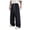 Black, variant on Klisyaur Men's Baggy Sweatpants Streetwear Wide Leg Loose Jogger Pants Casual Elastic Waist Trousers M-4XL