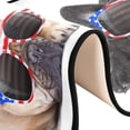 thumbnail image 6 of SKYSONIC USA French Bulldog Dogs Runner Rug with Rubber Backing, Fourth of July Independece Non Slip Entryway Rug Runner Washable Soft Area Rug Carpet for Hallway Bedroom Kitchen Decor,2'x6', 6 of 6