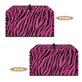 thumbnail image 6 of FOR U DESIGNS Zebra Pink Pattern Microwave Oven Cover Foldable Small Appliance Covers Dustproof Shield For Countertop Appliances Home Decoration Accessories-S, 6 of 8