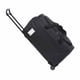 thumbnail image 2 of Maleta de viaje con ruedas, tipo duffel, ideal para camping, con asa extensible. Negro, 2 of 9