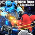 thumbnail image 5 of B-Qtech Battle Bots for Kids 2-Player Robot Soccer Set, Remote Control Fighting Robots Toy with Ejecting Heads Pop Off, Light Sound, Red Blue, Age 6+, 5 of 8