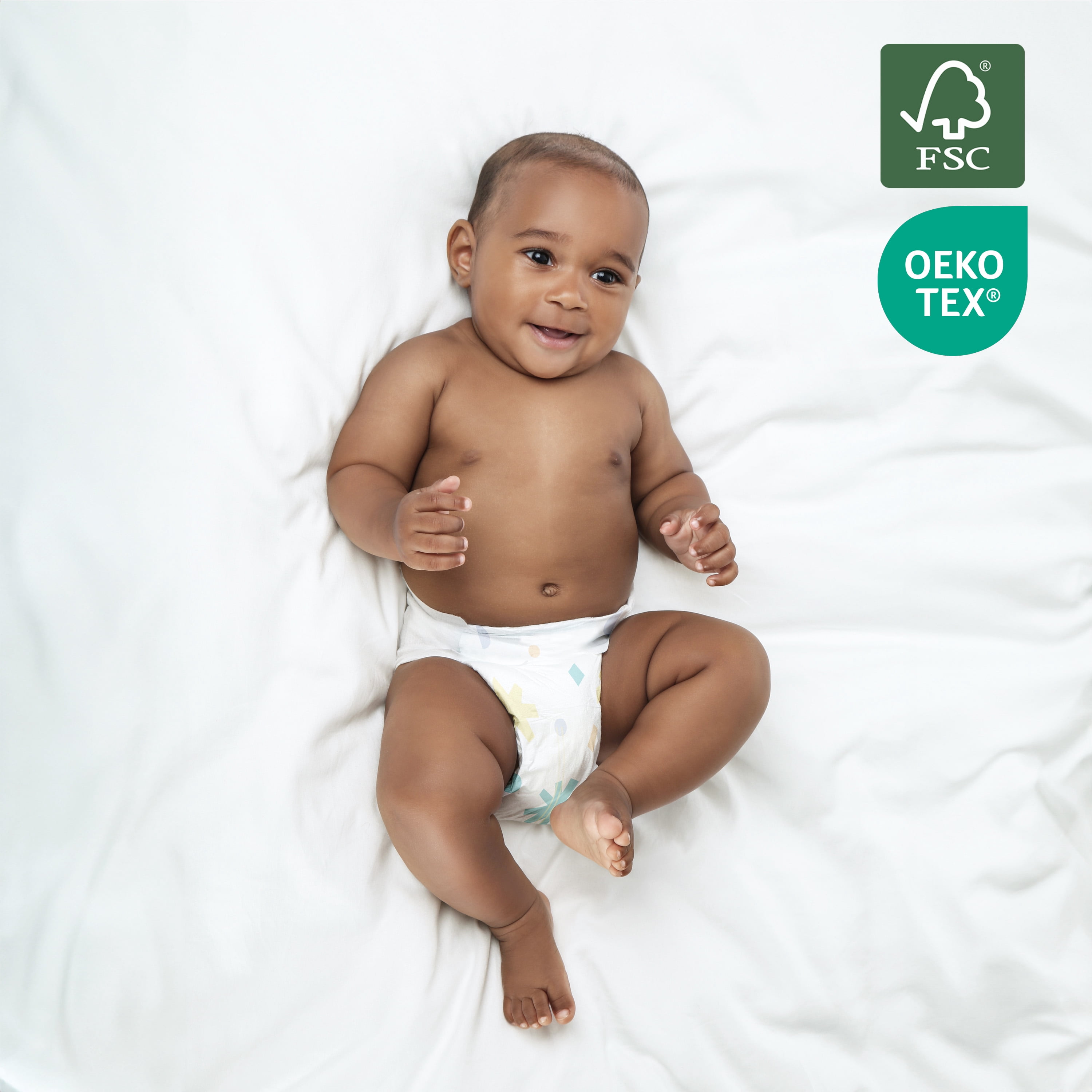 Evolur Snuggle Bum Baby Diapers - Size 1, 216 Count, for Newborns (6.6 lbs - 13 lbs), Ulta Absorbent Diapers Newborn Baby