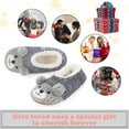 thumbnail image 6 of cosyone1997 Cute Fuzzy Animal Slippers for Women Girls Teens Kids, Warm Fluffy Bedroom Socks Indoor, Cozy House Shoes Non-slip Grip Soles, Winter Funny Gifts Unique, 6 of 7