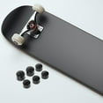 thumbnail image 3 of 2 Ensembles Planche à Roulettes Longboard Camion Remplacement Rotules Quincaillerie Extérieur Planche à Roulettes Longboard Pièces Ensemble de Reconstruction Noir, 3 of 9