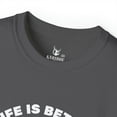 thumbnail image 4 of Life is Better with Yorkshire - Funny Dog Lover Unisex Ultra Cotton Tee, 4 of 4