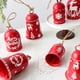 thumbnail image 3 of Advancent Suena la campana navideña con la boca abierta de hierro, decoración festiva de hierro, adecuada para crear un ambiente festivo en Kits de decoración para fiestas tipo+2, 3 of 6