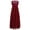 Red, variant on YONGHS Kids Girls Wedding Bridesmaid Dress Lace Chiffon Maxi Long Gown 4-16