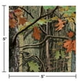thumbnail image 2 of Party Central Club Pack of 216 Orange and Green Hunting Camo 3-Ply Disposable Beverage Napkins 5", 2 of 2