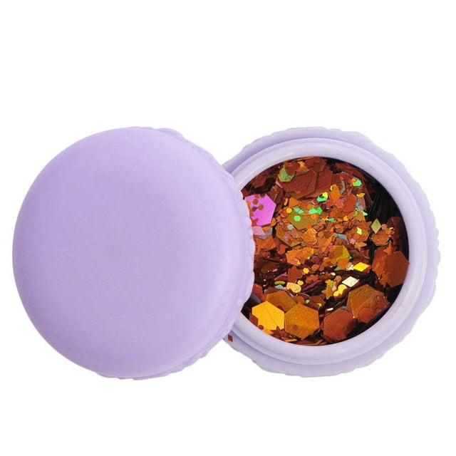 Festival Cosmético Holográfico Zulema Lentejuelas Chunky Glitters 30g Brillo Holográfico Grueso