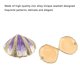 thumbnail image 2 of Seashell Jewelry Box Exquisite Gilded Enamel Painted Ornaments Home Decoration Crafts, 2 of 3