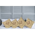 thumbnail image 2 of Ambesonne Vintage Throw Pillow Cover 4 Pack, Antique Roman Sun Stone, 18", Pale Brown, 2 of 5