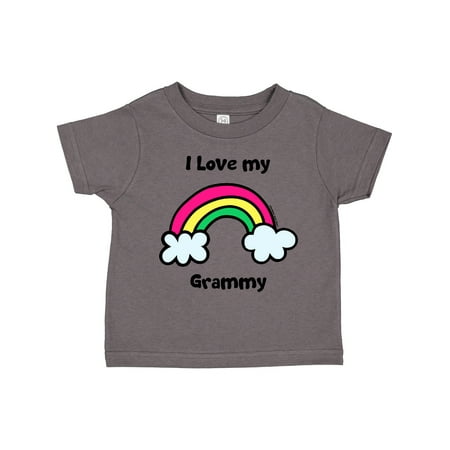 

Inktastic I Love My Grammy Gift Toddler Boy or Toddler Girl T-Shirt