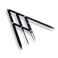 thumbnail image 1 of Lishi Stainless Steel Eyebrow Ruler for Perfect Permanent Makeup Microblading, 1 of 5